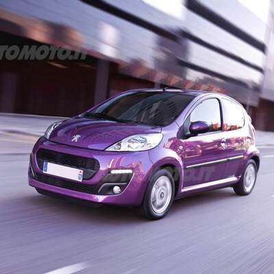 Peugeot 107 scheda tecnica