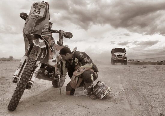 Dakar 2016, Tappa 10. Il volo di Svitko (KTM) e Peterhansel (Peugeot) Dakar 2016, Tappa 10. Il volo di Svitko (KTM) e Peterhansel (Peugeot)