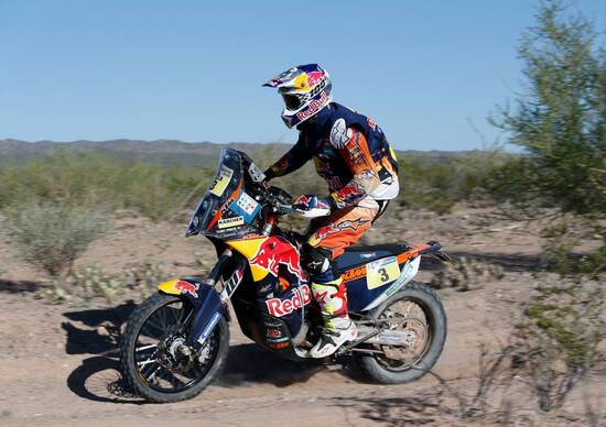 Dakar 2016, Tappa 11. Bis di Al-Attiyah (Mini) e Meo (KTM) Dakar 2016, Tappa 11. Bis di Al-Attiyah (Mini) e Meo (KTM)