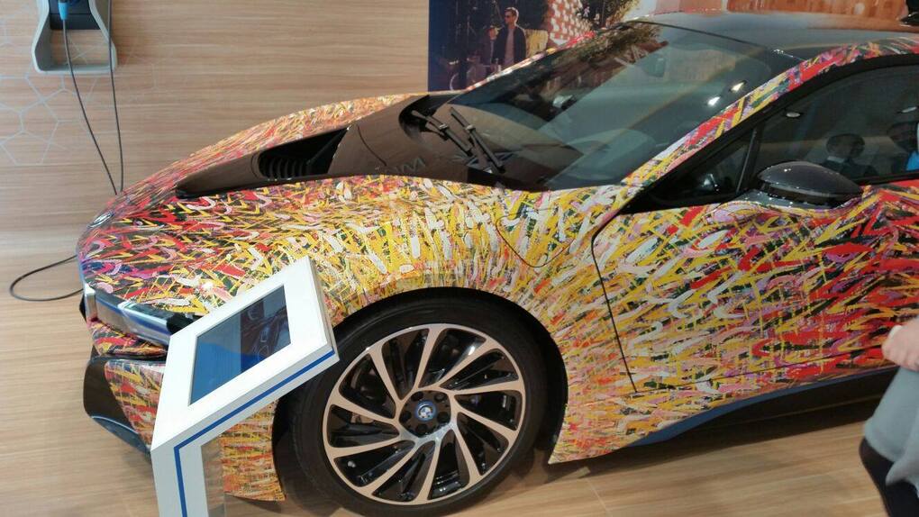 BMW i8 Futurism Edition: Garage Italia Customs si ispira a Giacomo Balla