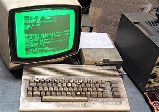 Computer vintage e Aftermarket automotive: il C-64 dell’autoriparatore polacco non è il solo