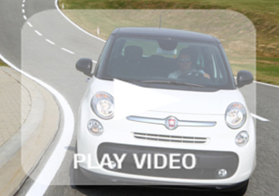 A Balocco con la Fiat 500L A Balocco con la Fiat 500L