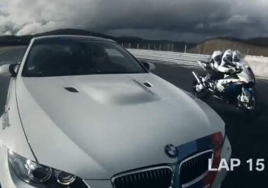 BMW M3 contro S1000RR: sfida tra auto e moto BMW M3 contro S1000RR: sfida tra auto e moto