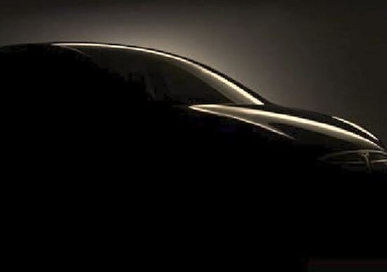 Tesla Model X: primo teaser ufficiale Tesla Model X: primo teaser ufficiale