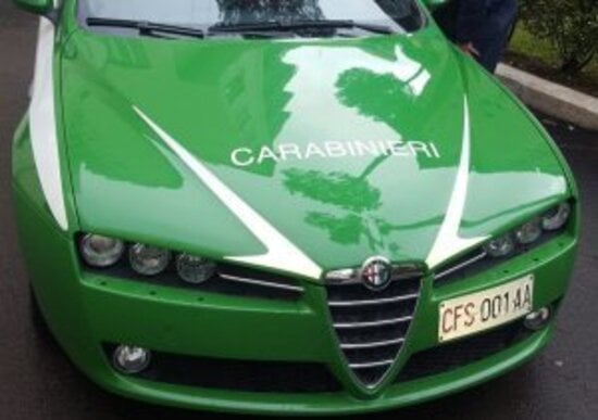 Carabinieri: le auto per la Forestale diventano verdi
