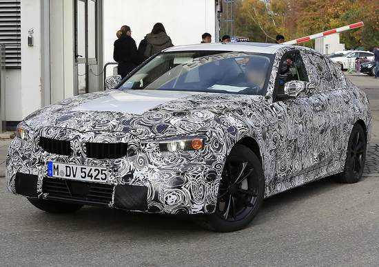 Nuova BMW Serie 3 G20: le prime foto spia