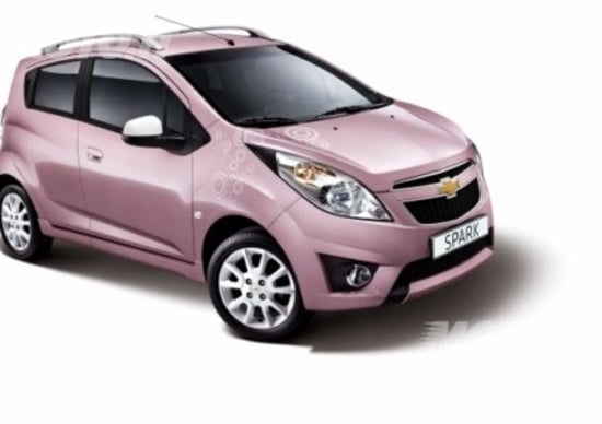 Chevrolet Spark Pink Lady Chevrolet Spark Pink Lady