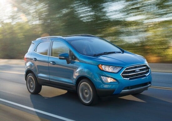 Ford EcoSport: la versione per gli USA anticipa il restyling 2017