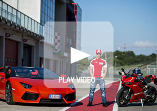 Una Ducati, una Lamborghini e un campione della MotoGP: ecco com'è andata Una Ducati, una Lamborghini e un campione della MotoGP: ecco com'è andata