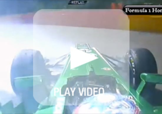 F1 Belgio 2013: brutto incidente in FP2 per la Caterham di Van Der Garde F1 Belgio 2013: brutto incidente in FP2 per la Caterham di Van Der Garde