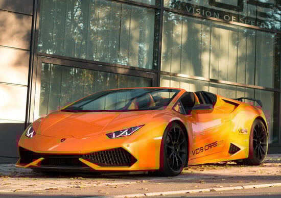 Lamborghini Huracan Spyder by Vision Of Speed: tripudio di carbonio Lamborghini Huracan Spyder by Vision Of Speed: tripudio di carbonio