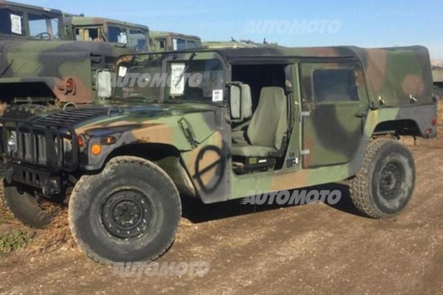 L'esercito americano svende gli Hummer da combattimento. Solo online