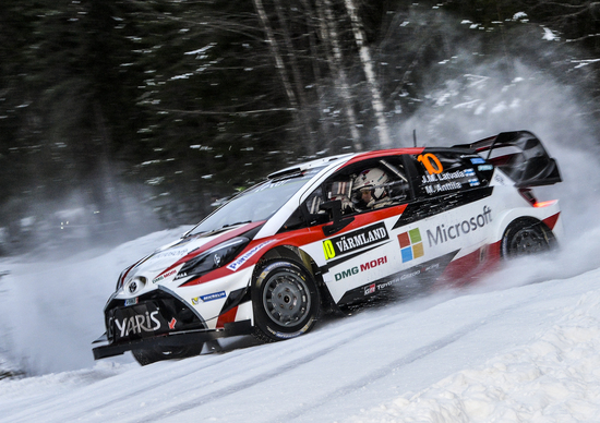 WRC17 Svezia. Serata Inaugurale all’Ippodromo. Con Mr. Latvala (Toyota)