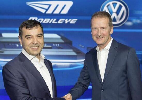 Volkswagen e Mobileye insieme per il futuro della mobilità