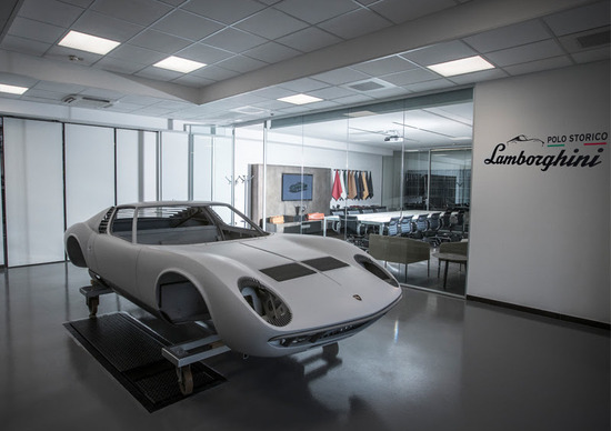 Lamborghini PoloStorico, il nuovo centro dedicato alle classiche
