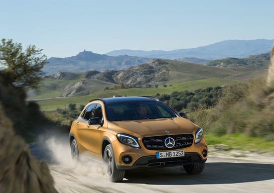 Mercedes-Benz GLA restyling 2017: più alto, elegante e ricco Mercedes-Benz GLA restyling 2017: più alto, elegante e ricco
