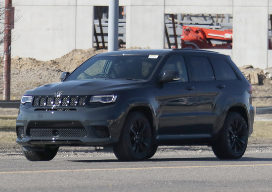Jeep Grand Cherokee TrackHawk: prime foto senza veli Jeep Grand Cherokee TrackHawk: prime foto senza veli
