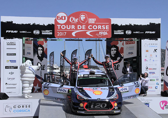 WRC17 Tour de Corse. L’ora di Neuville e di Hyundai