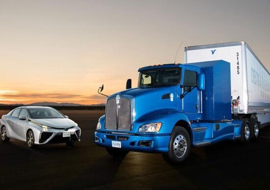 Toyota, alimentazione ad idrogeno per i truck Toyota, alimentazione ad idrogeno per i truck